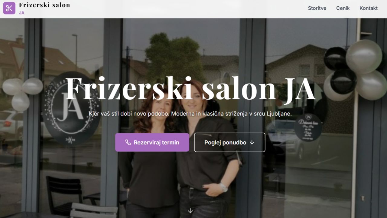 Frizerski Salon JA